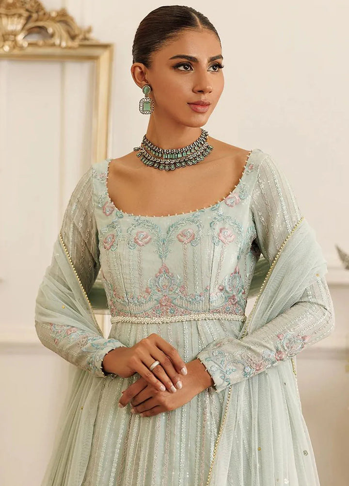 Threads And Motifs Pret Embroidered Organza Maxi 8593