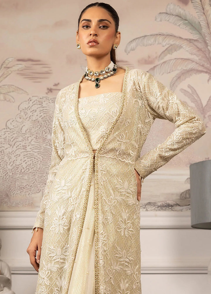 Threads And Motifz Pret Embroidered Net 2 Piece Suit 9047