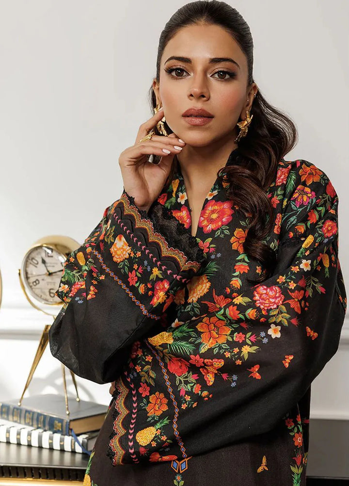 Threads And Motifs Pret Embroidered Net 3 Piece Suit 8899