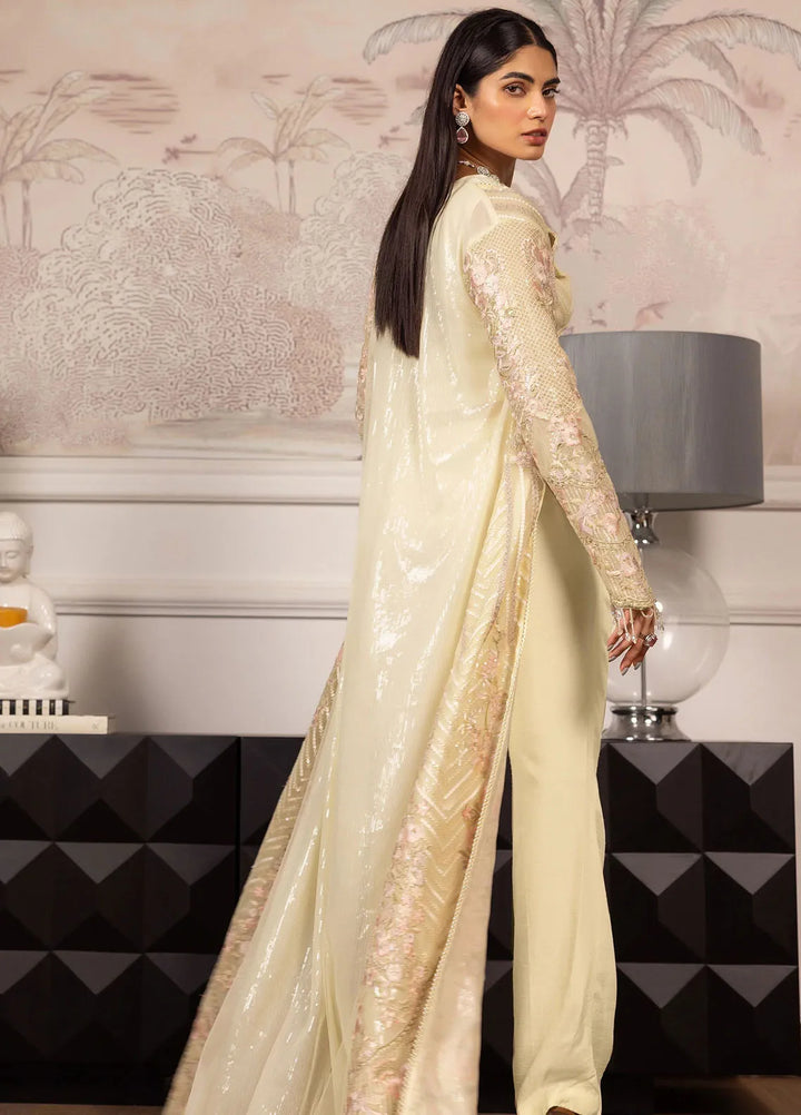 Threads And Motifz Pret Embroidered Net 3 Piece Suit 9005
