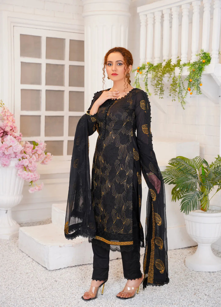 Threads And Weaves Embroidered Lawn Suit Unstitched 3 Piece L23109 - Summer Collection