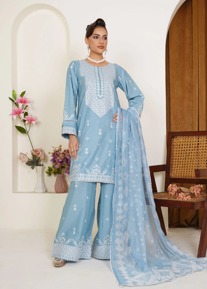 Threads And Weaves Pret Embroidered Lawn 3 Piece Suit RTWL25203