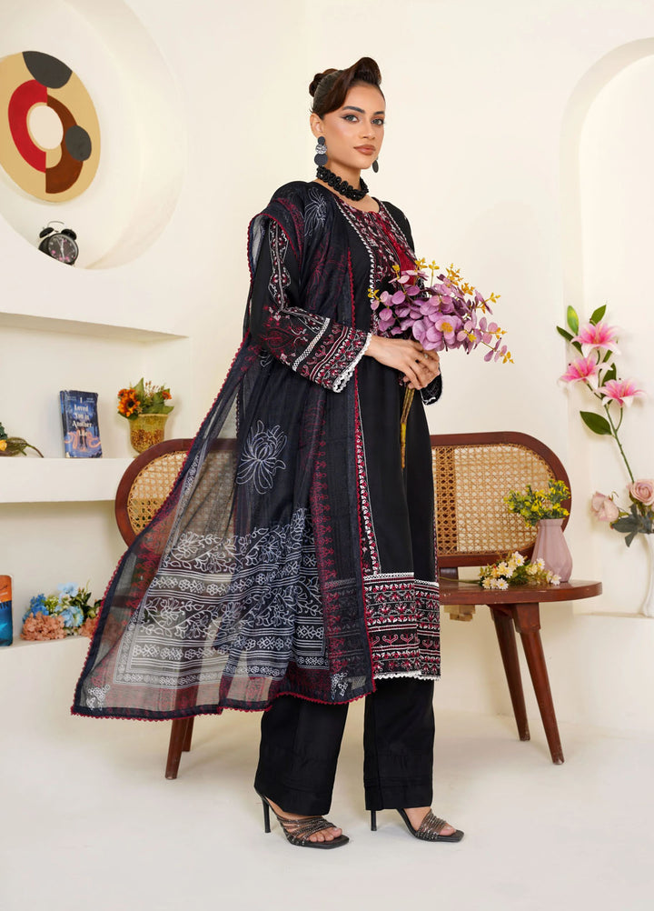 Threads And Weaves Pret Embroidered Lawn 3 Piece Suit RTWL25204