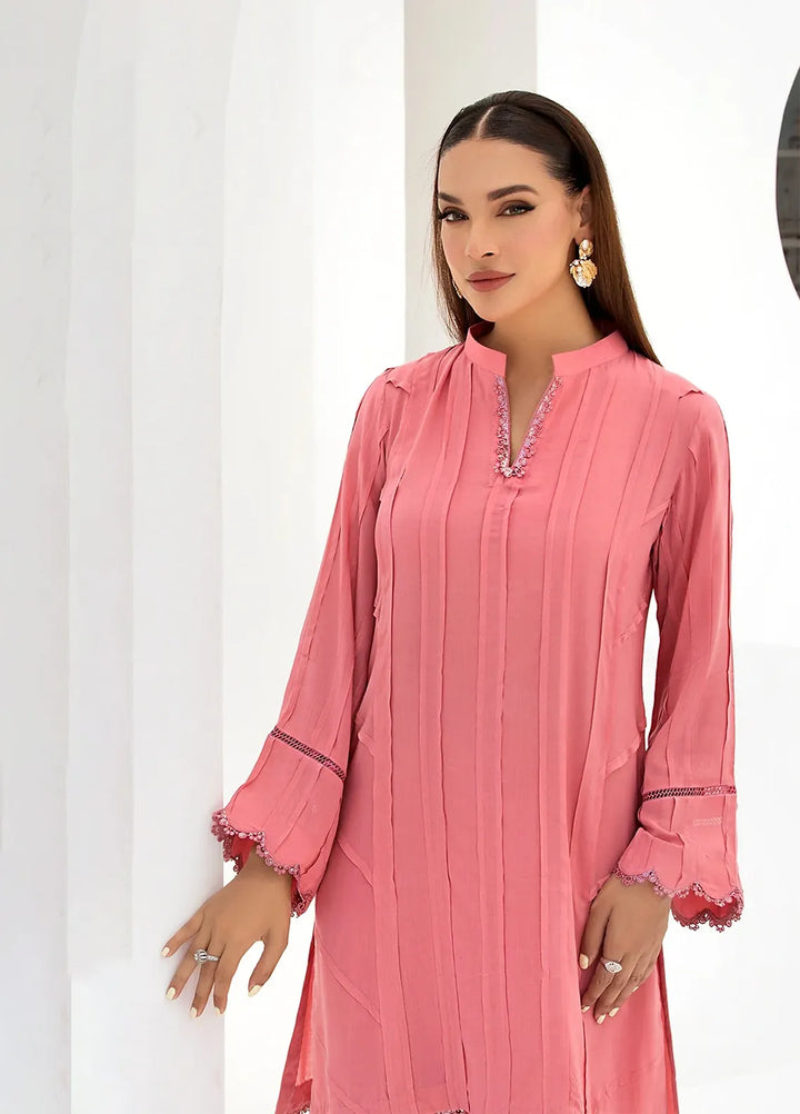 Threads By Ameerah Usman Pret Casual Cotton 2 Piece Suit  Floret