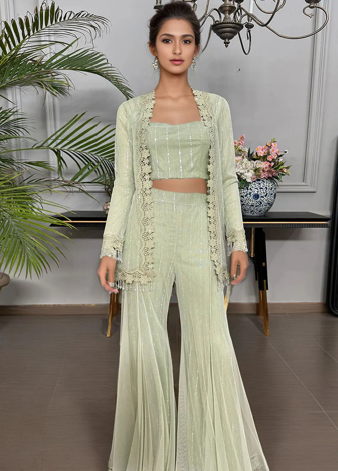 Threads & Motifs Pret Embroidered 2 Piece Suit 9198