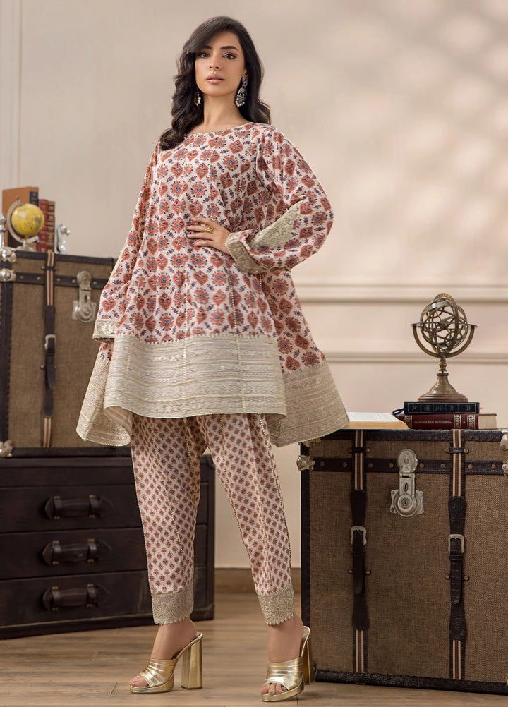 Threads & Motifs Pret Embroidered Viscose 2 Piece Suits 9761