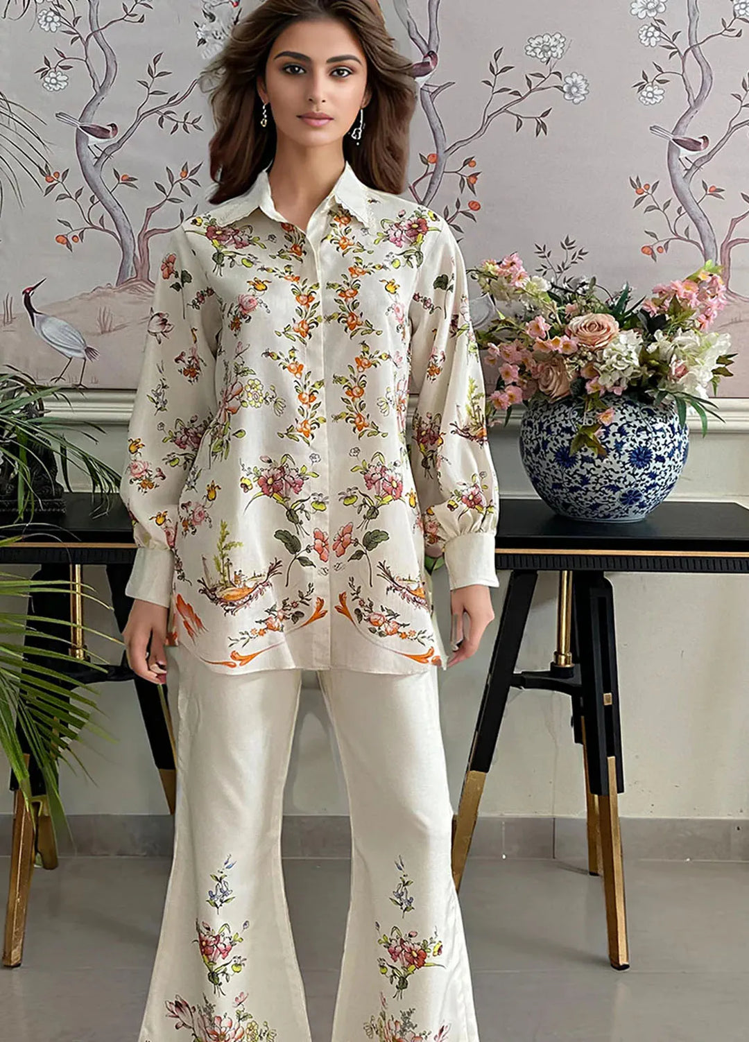 Threads & Motifs Pret Viscose 2 Piece Suit 9186