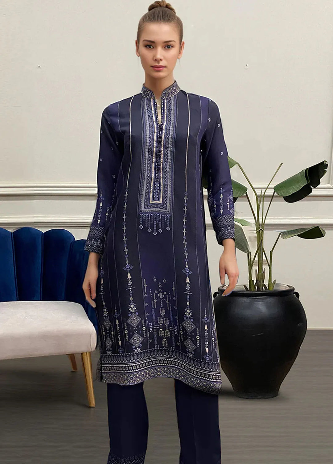 Threads & Motifs Pret Viscose 2 Piece Suit 9233
