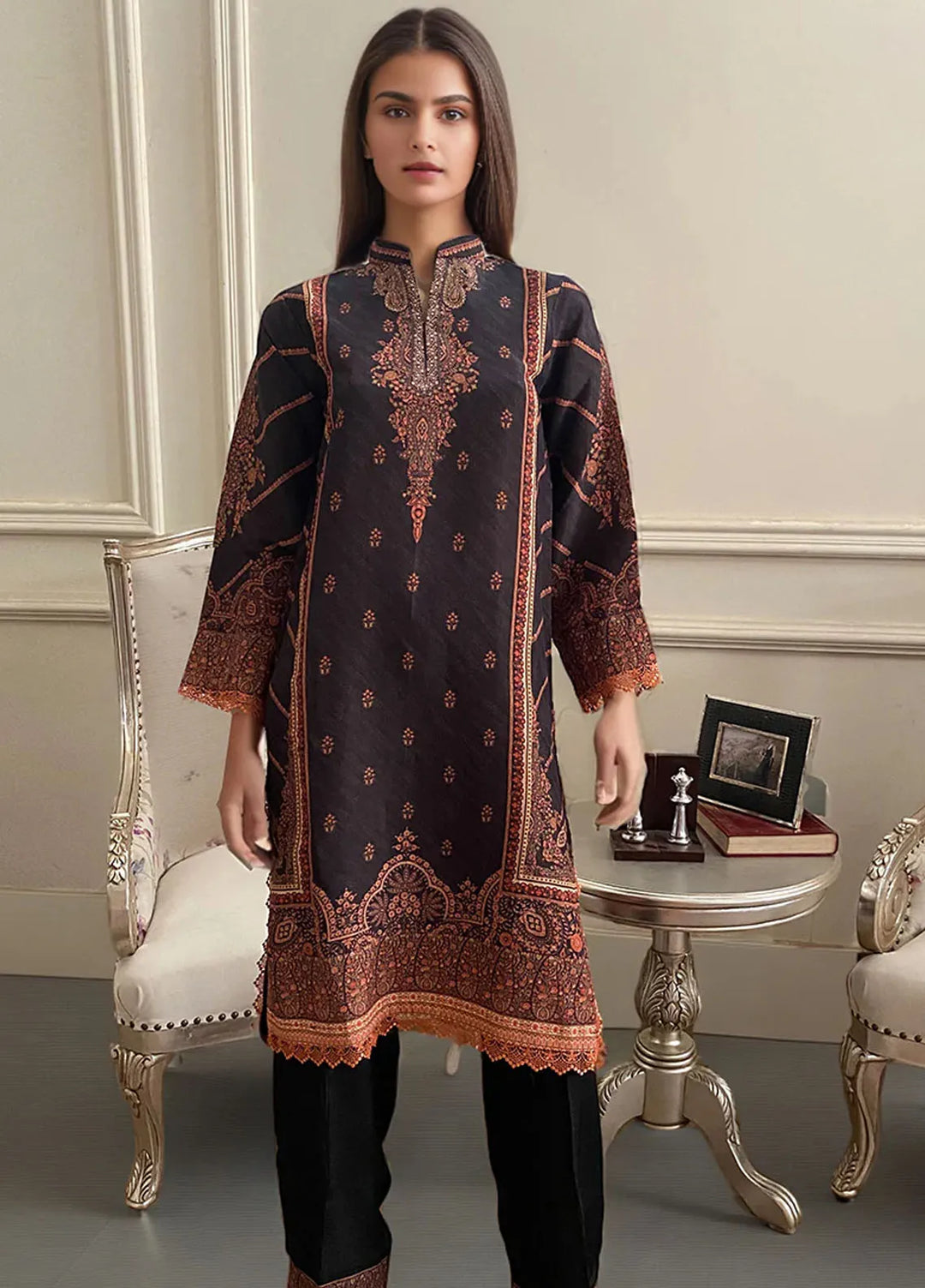 Threads & Motifs Pret Viscose 2 Piece Suit 9234