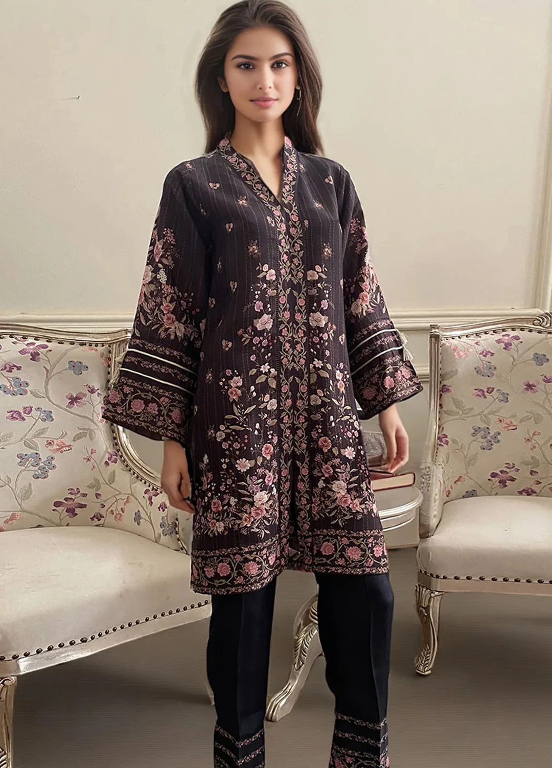Threads & Motifs Pret Viscose 2 Piece Suit 9238