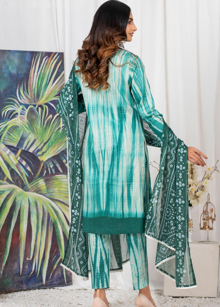 Tie & Dye by ZS Textiles  Cotton Suits Unstitched 3 Piece ZS21TD D-05 - Winter Collection