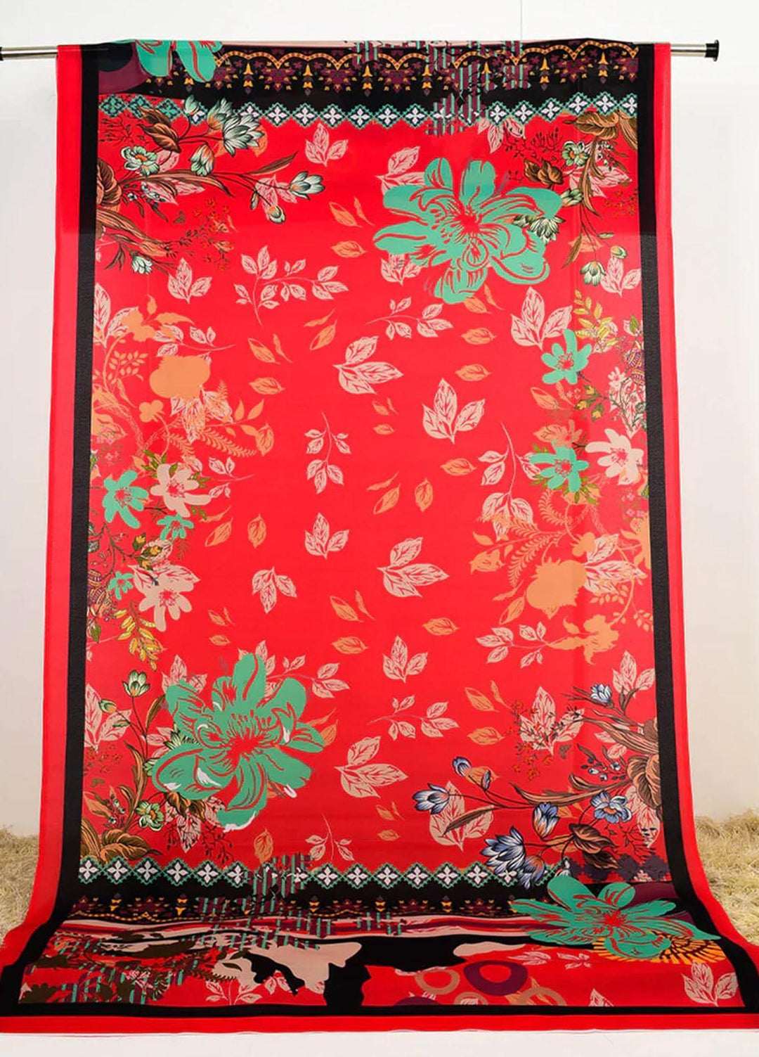 TNG Lawn Floral Odhni - Women Odhnis