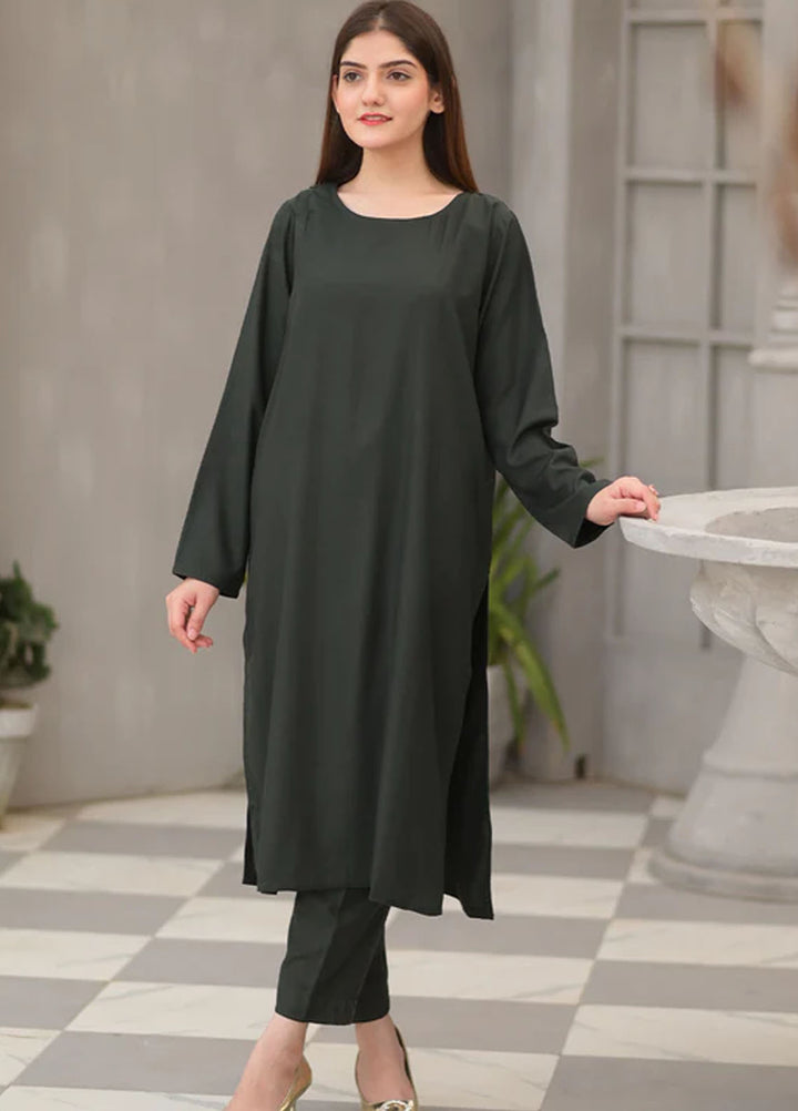 TNG Pret Plain Blended Cotton 2 Piece Suit Aina