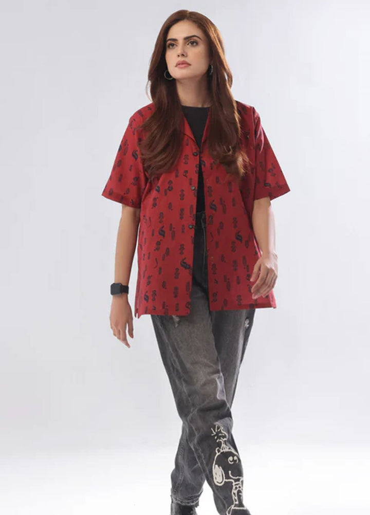 TNG Pret Printed Cambric Cotton Shirt Afsana