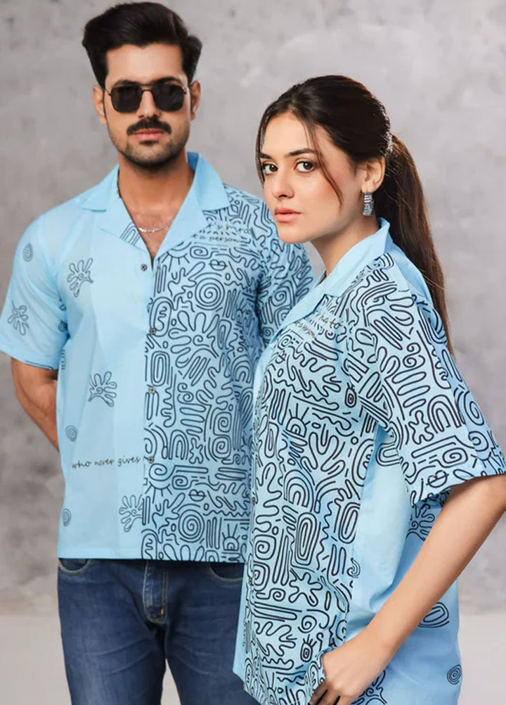 TNG Pret Printed Cambric Cotton Shirt Muntazir