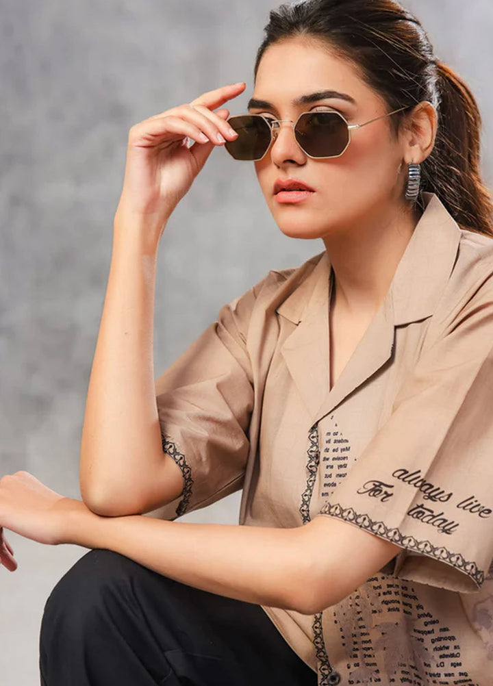 TNG Pret Printed Cambric Cotton Shirt Shiddat