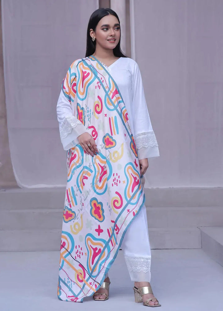 TNG Printed Khuwab Scarf