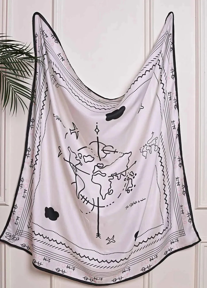 TNG Printed Uraan Scarf