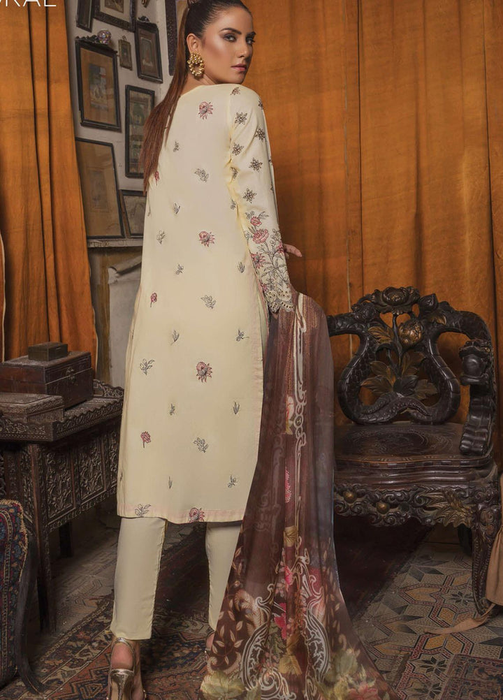 Tohfa by Riaz Arts Embroidered Lawn Suits Unstitched 3 Piece RA21T 04 - Summer Collection