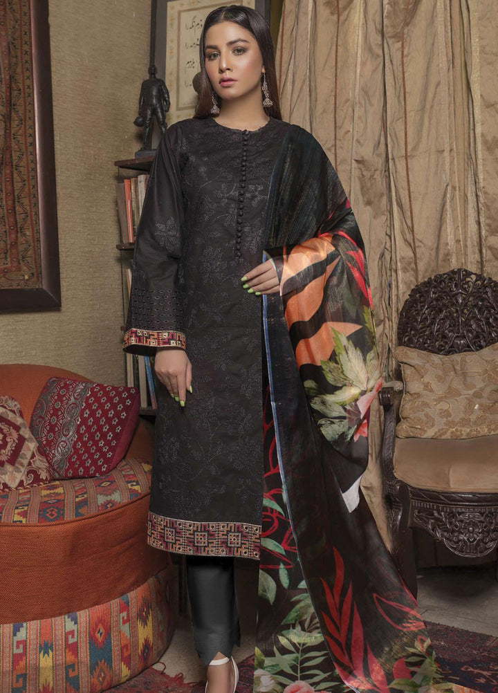 Tohfa by Riaz Arts Embroidered Lawn Suits Unstitched 3 Piece RA21T 07 - Summer Collection
