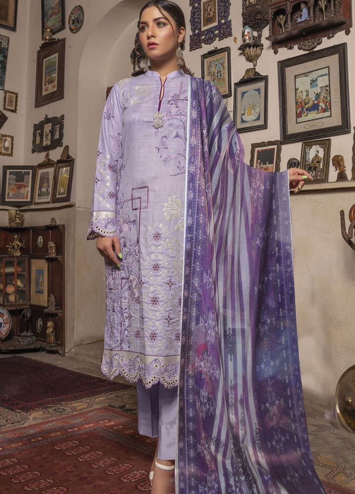 Tohfa by Riaz Arts Embroidered Lawn Suits Unstitched 3 Piece RA21T 10 - Summer Collection