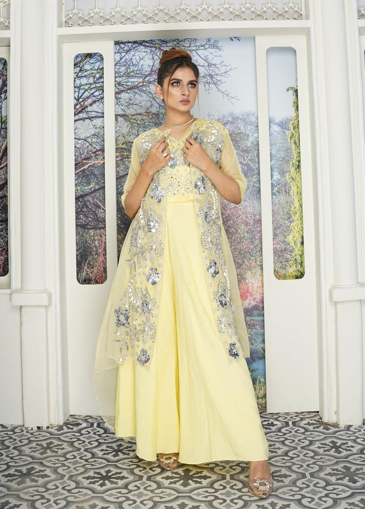 Top Notch Pret Luxury Silk 3 Piece TNH21L Citrine