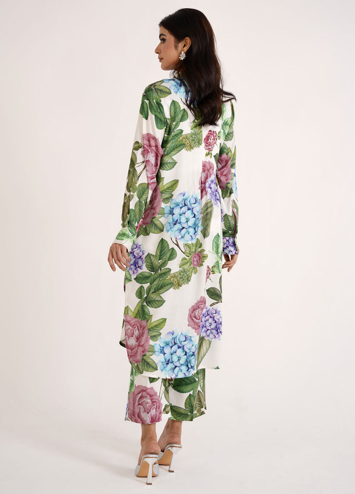 Tosheeza Saith Pret Printed Linen 2 Piece Suit CO-GR-1