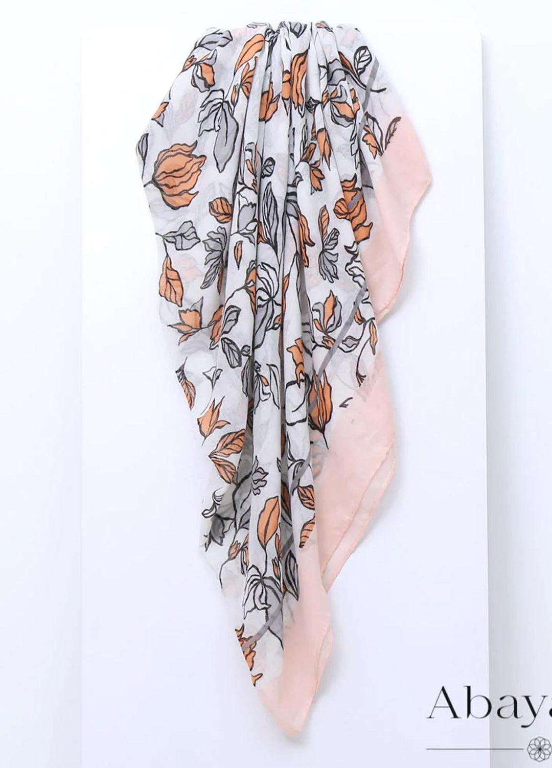 Abaya pk    Hijab ABA22HJ Apricot Summer Tale Hijab - Women Hijabs