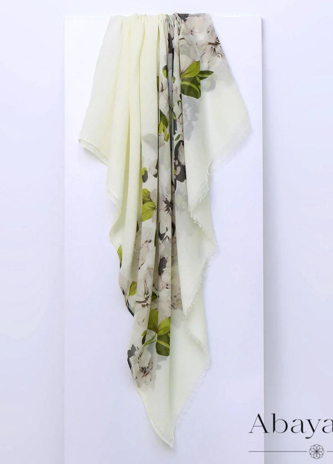 Abaya pk    Hijab ABA22HJ Cream Calypso Hijab - Women Hijabs