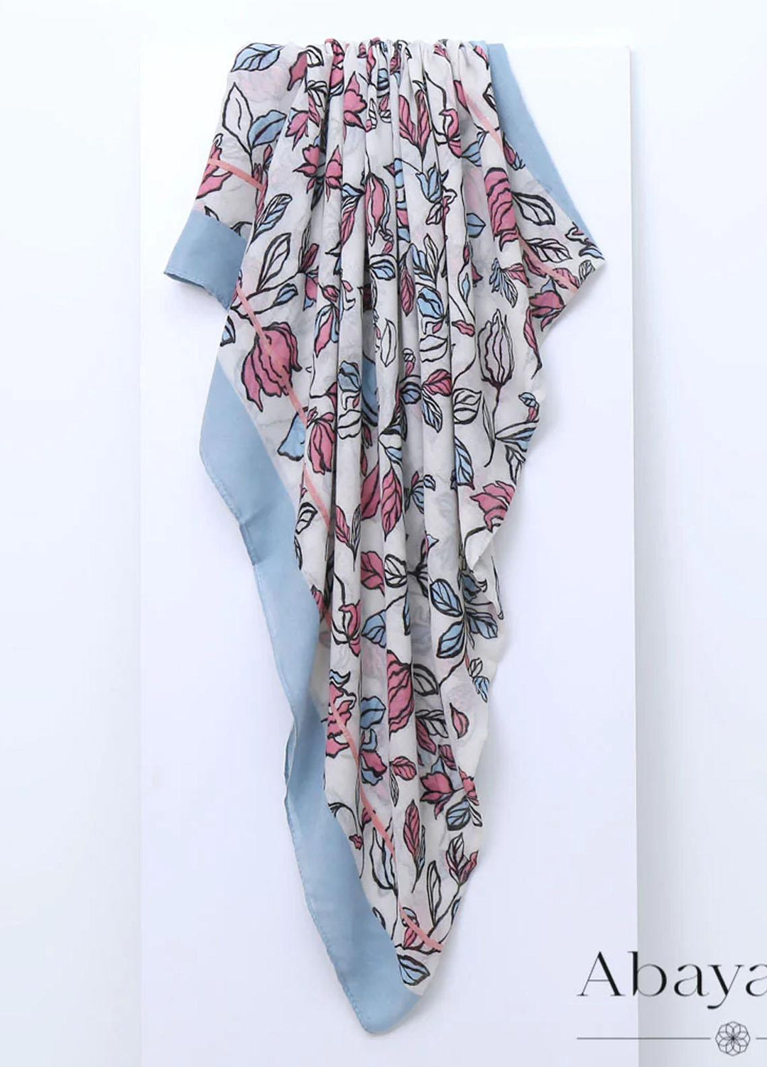 Abaya pk Hijab ABA22HJ Dusty Blue Summer Tale Hijab - Women Hijabs