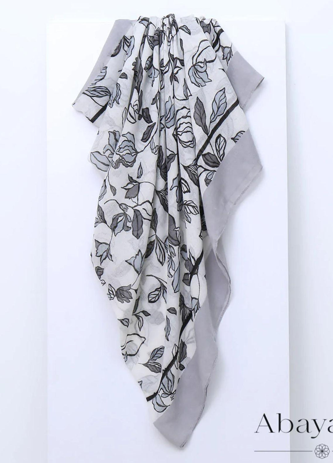 Abaya pk Hijab ABA22HJ Grey Summer Tale Hijab - Women Hijabs