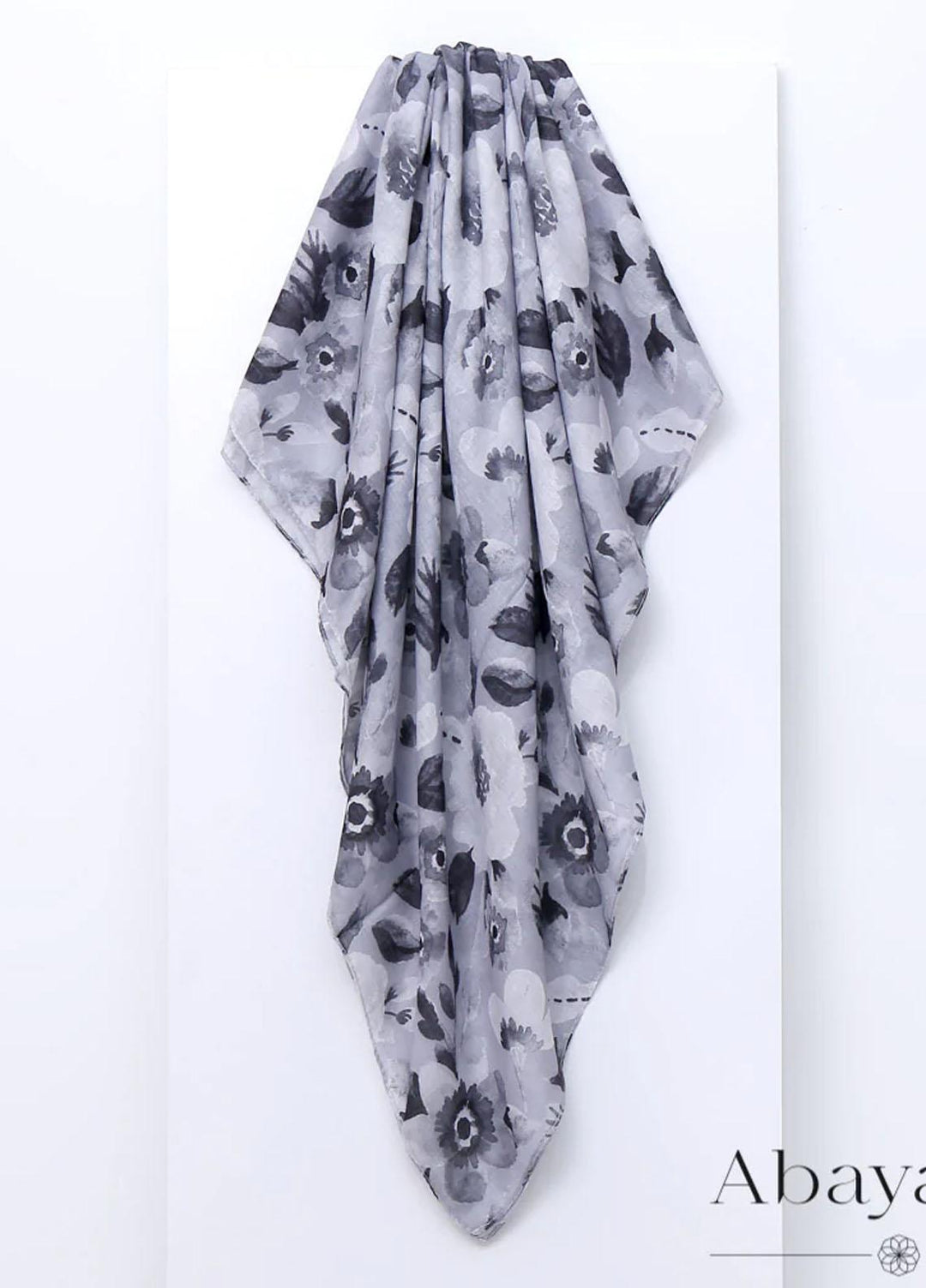 Abaya pk    Hijab ABA22HJ Wild Orchids - Greyscale - Women Hijabs