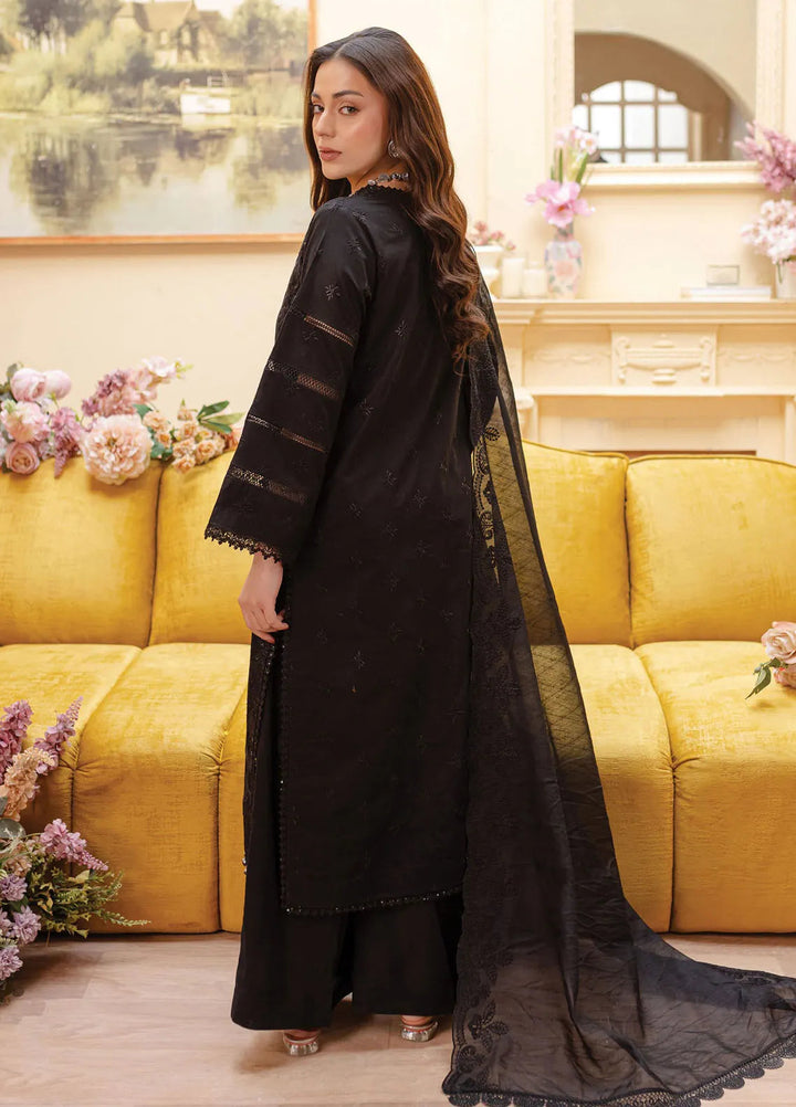 Twilight by Mahnur Embroidered Lawn Suits Unstitched 3 Piece MN25T D-05A Obsidia - Summer Collection