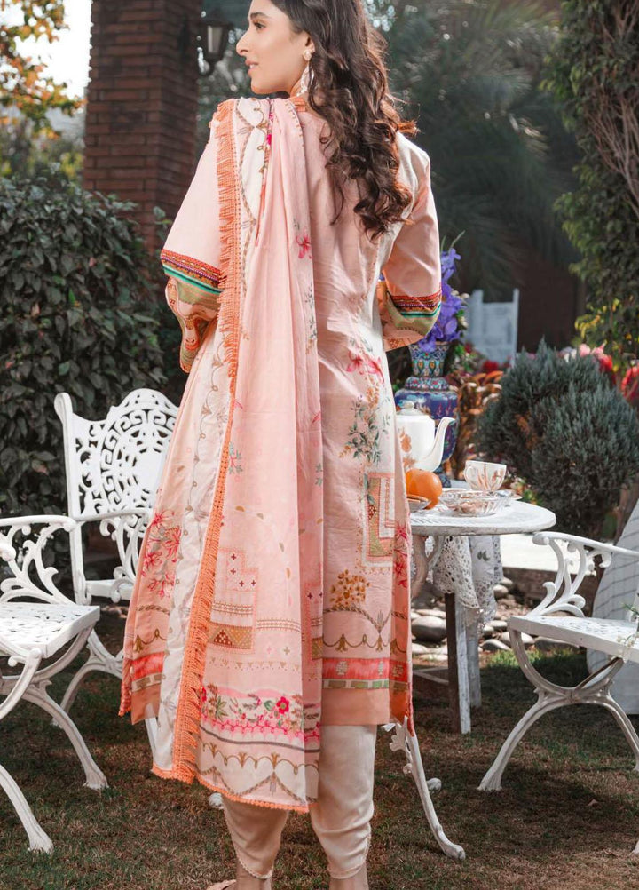 Umang By Motifz Embroidered Lawn Suits Unstitched 3 Piece MT22-U2 3242 - Summer Collection
