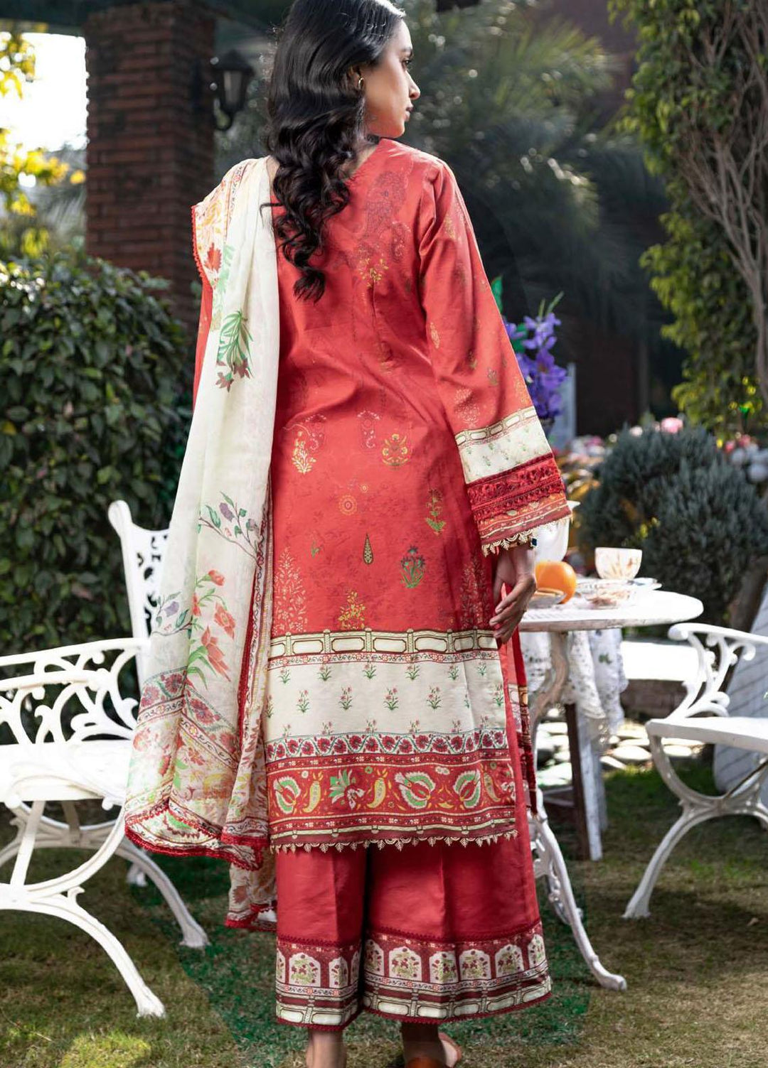 Umang By Motifz Embroidered Lawn Suits Unstitched 3 Piece MT22-U2 3245 - Summer Collection