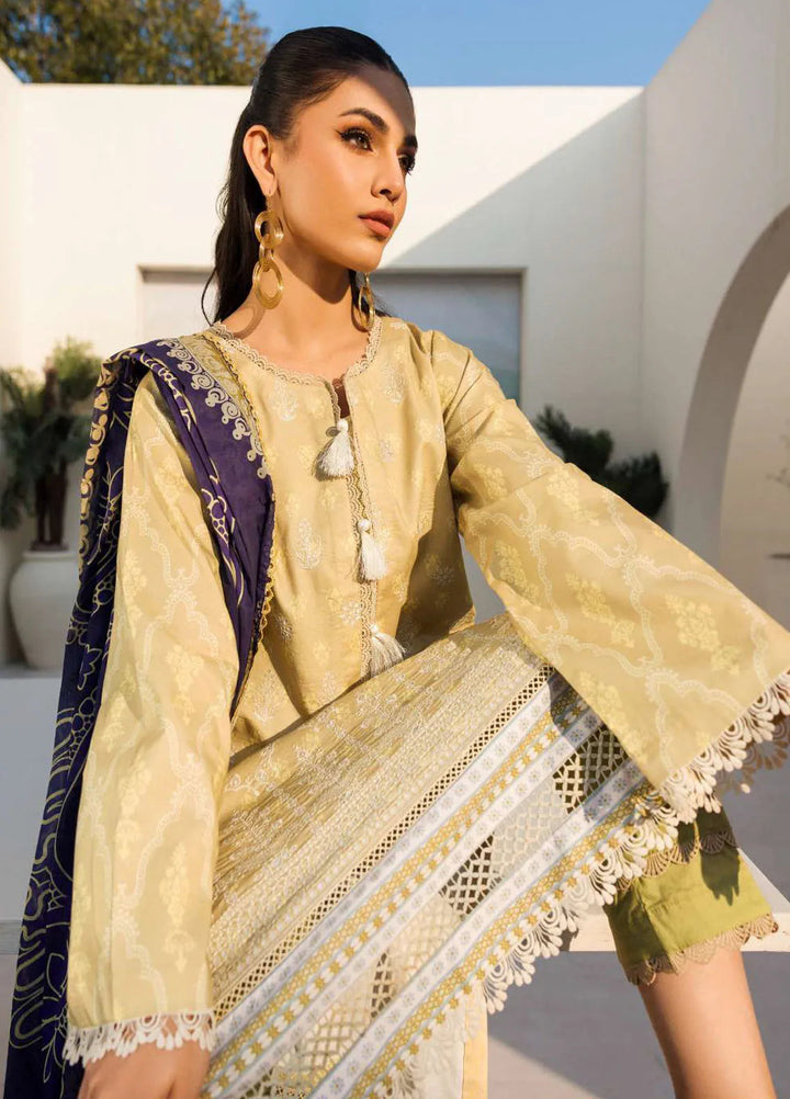 Umang By Motifz Embroidered Lawn Suit Unstitched 3 Piece MT24U 4635 Pasbaan - Summer Collection