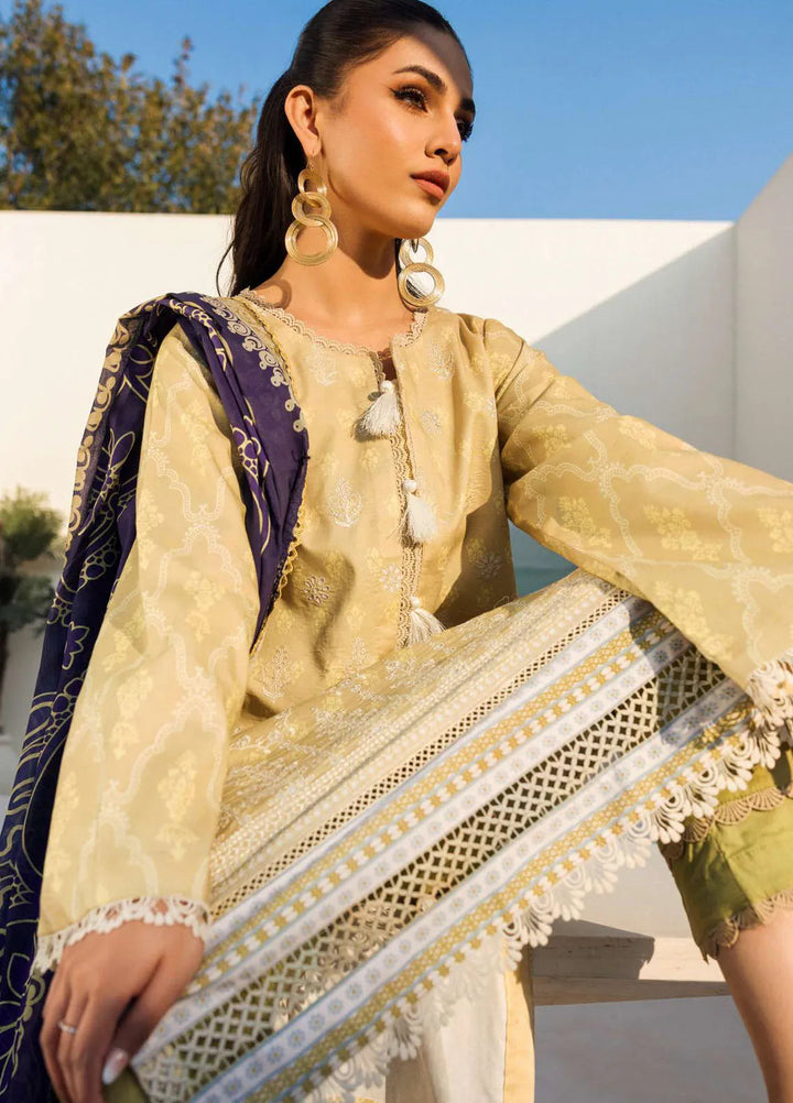 Umang By Motifz Embroidered Lawn Suit Unstitched 3 Piece MT24U 4635 Pasbaan - Summer Collection