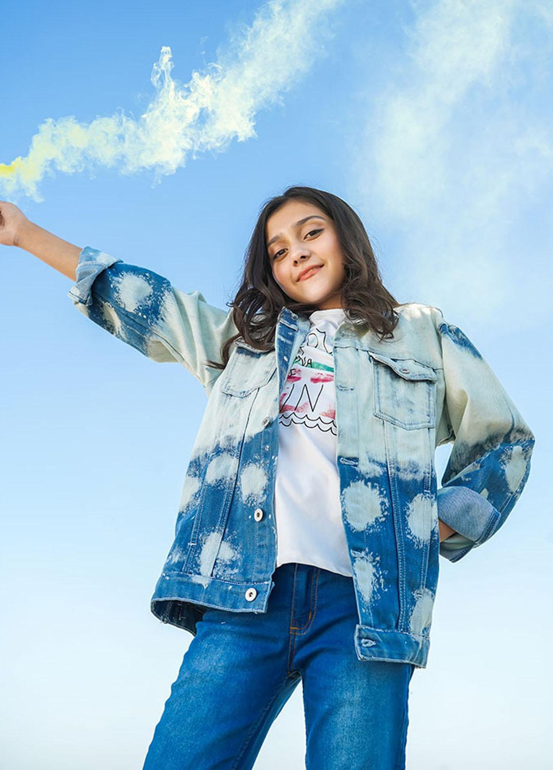 Ochre Boys Jacket - Unisex Denim Jacket