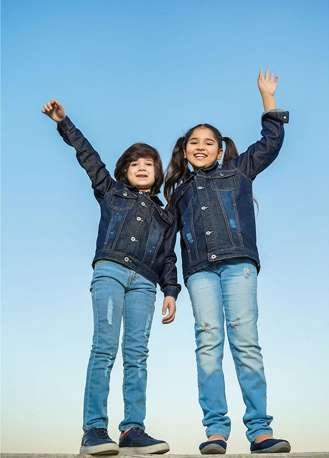 Ochre Jacket for Boys - Unisex Denim Jacket
