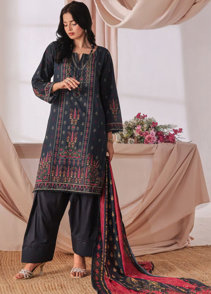 Urbane By Saphron Pret Printed Lawn 3 Piece Suit D-01