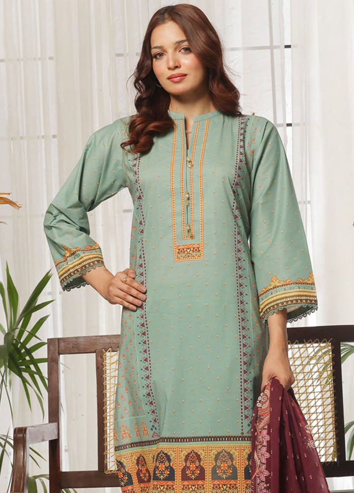 Urbane By Saphron Pret Printed Lawn 3 Piece Suit D-05