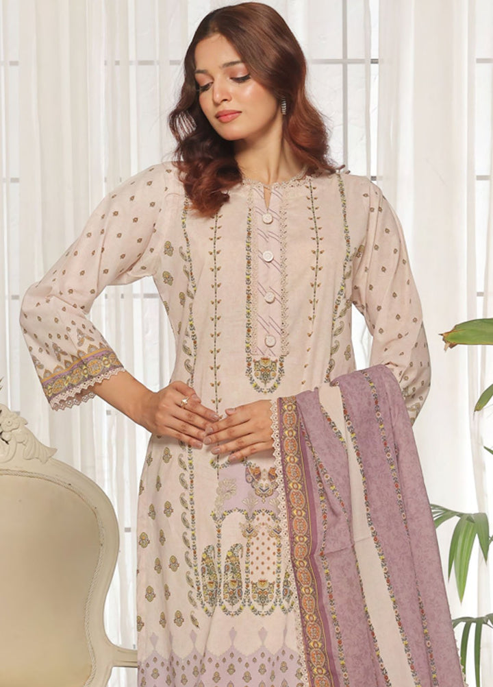Urbane By Saphron Pret Printed Lawn 3 Piece Suit D-06