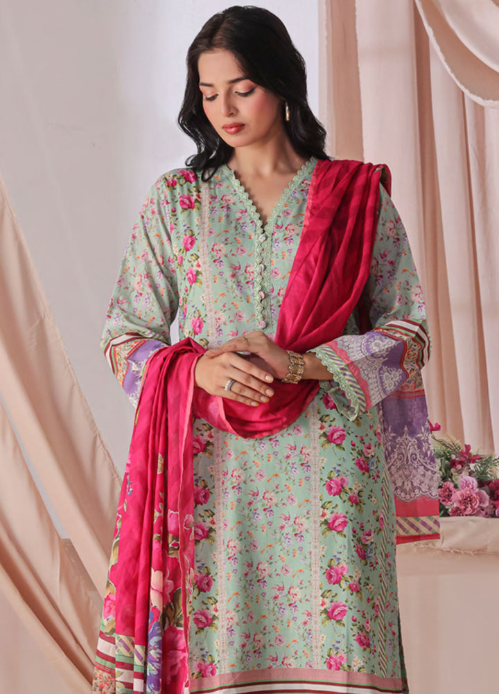 Urbane By Saphron Pret Printed Lawn 3 Piece Suit D-08