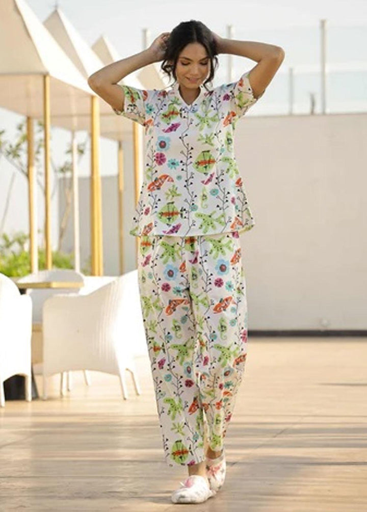 Valerie Pret  Cotton 2 Piece ARJ-PJ-02-FISH