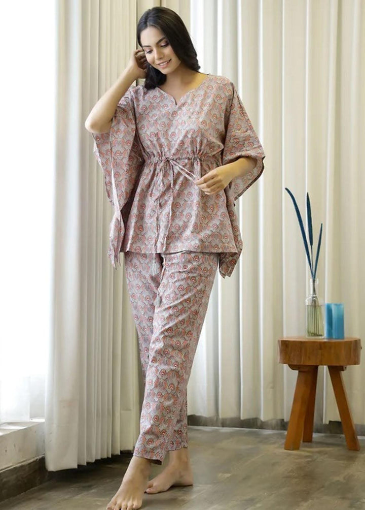 Valerie Pret  Cotton  2 Piece ARJ-PJ-04-FLWR