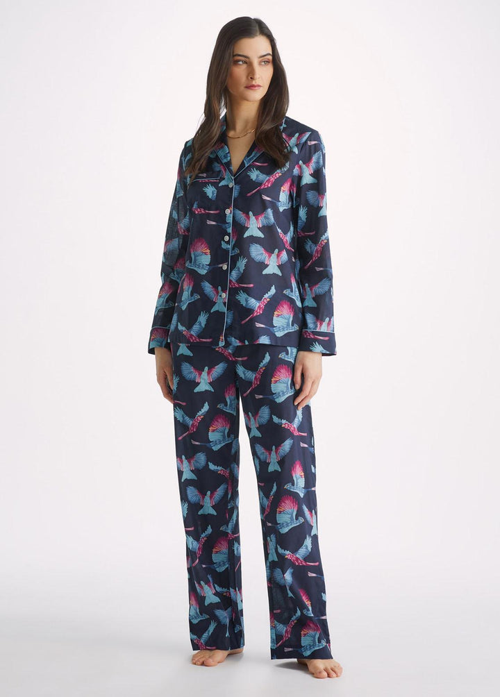 Valerie Pret  Cotton 2 Piece ARJ-PJ01-NV-BRD