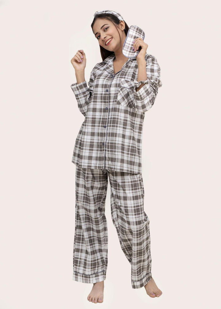 Valerie Pret   2 Piece Suit VL-CTN-FLN-GRY