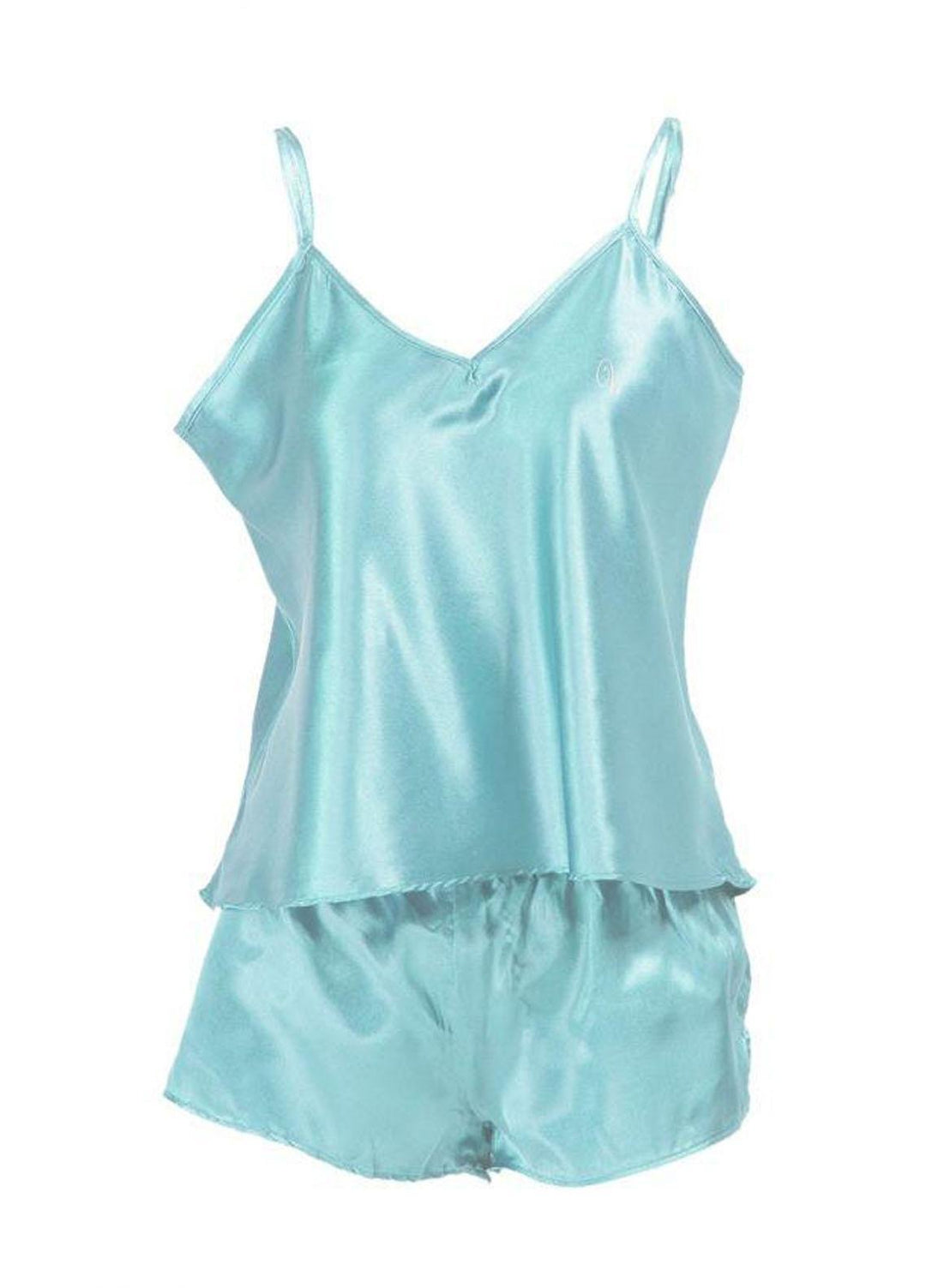 Valerie Night Wear  Satin Cami Set CAM 01 AQ