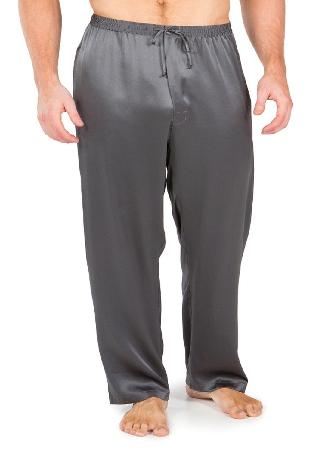 Valerie Satin Pants for Men - MSP01-GRY