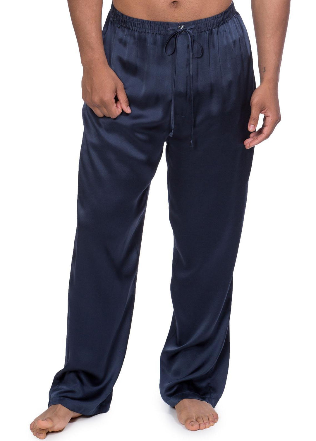 Valerie Satin Pants for Men - MSP01-NV